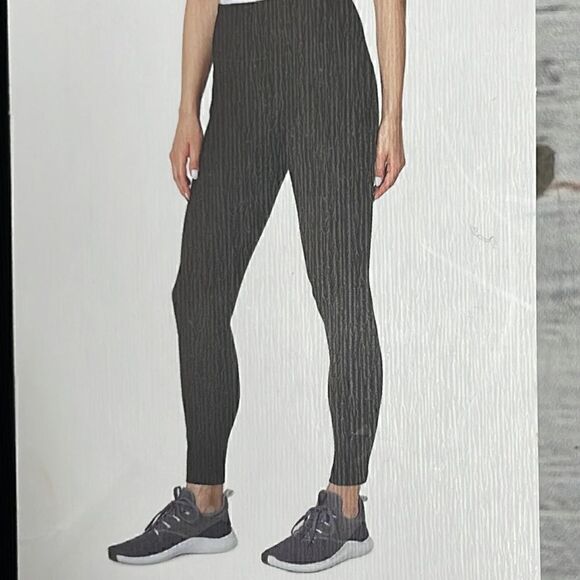 Mondetta Leggings Womens Sz XS performance Gray active luxury stretch pocket New - Picture 5 of 13